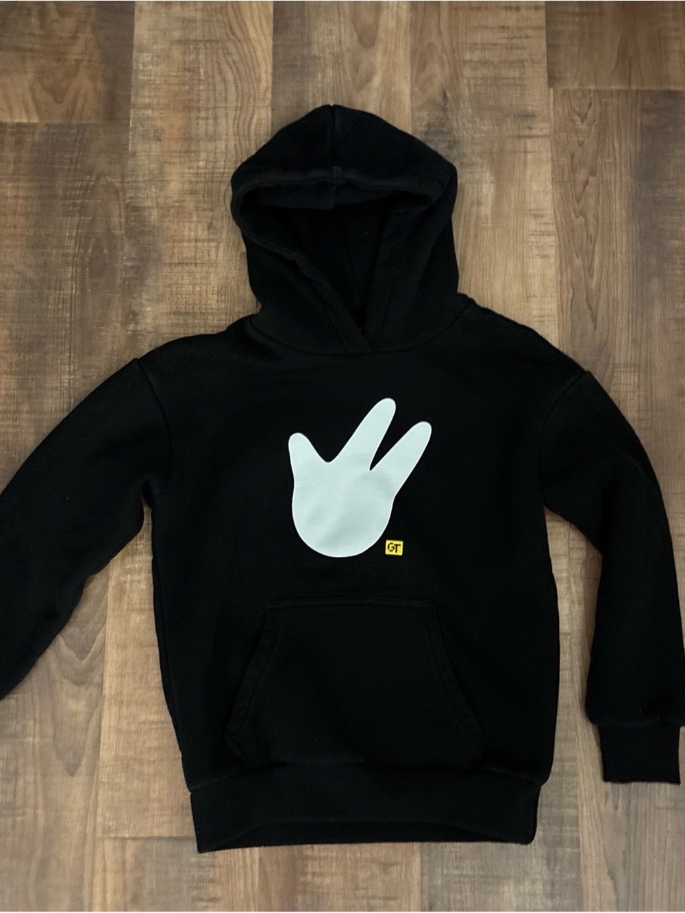 Gorilla Tag MONKE sweatshirt black makeship hoodie youth M
